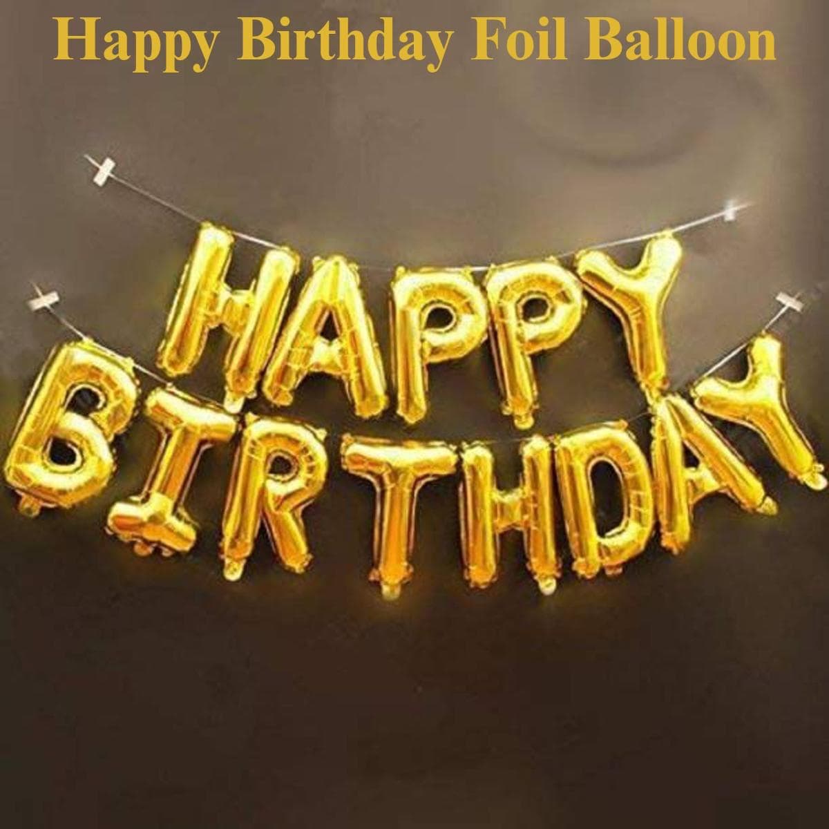 Birthday Foil Balloons