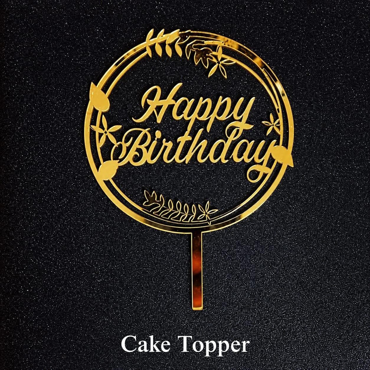 Happy Birthday Cake Topper catalog image