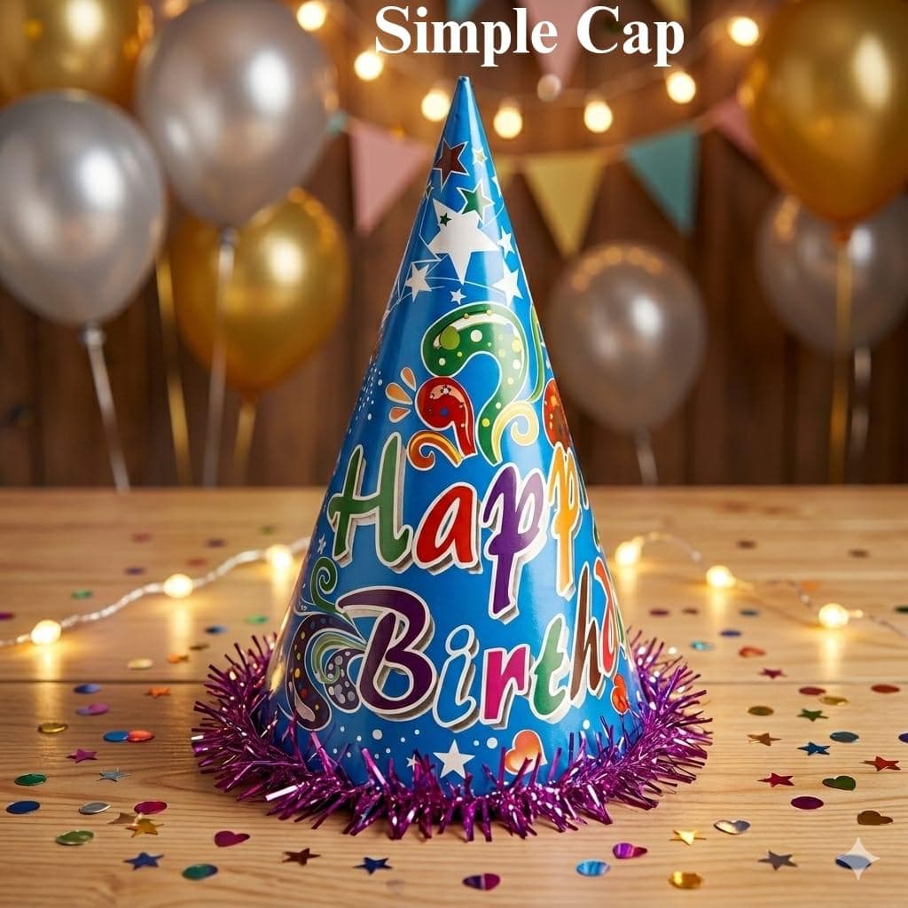 Birthday Simple Cap catalog image