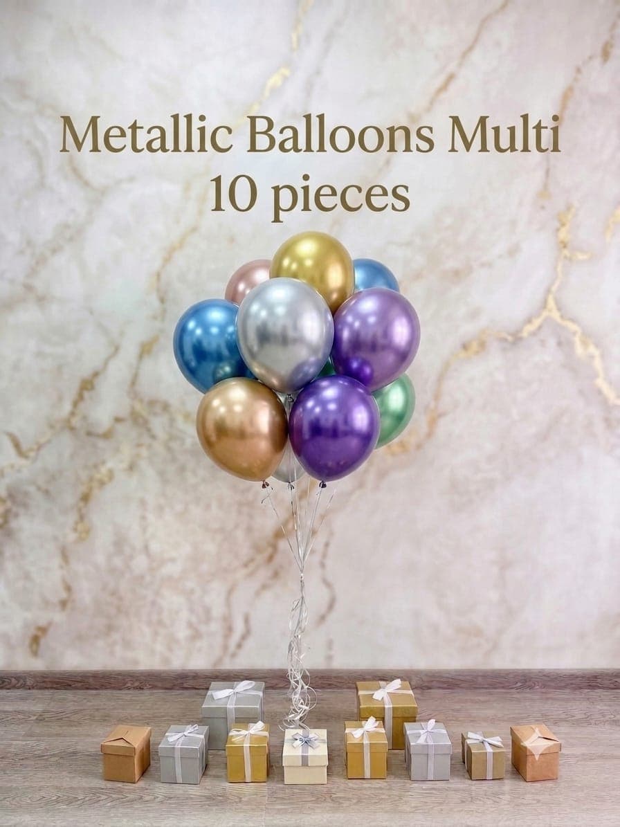 Metallic Balloons (10 pcs)